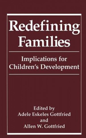 Książka Redefining Families Adele Eskeles Gottfried