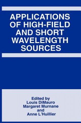 Книга Applications of High-Field and Short Wavelength Sources Louis Dimauro