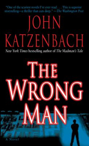 Carte The Wrong Man. Das Opfer, englische Ausgabe John Katzenbach