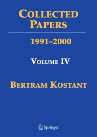 Kniha Collected Papers of Bertram Kostant Bertram Kostant