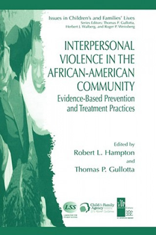 Kniha Interpersonal Violence in the African-American Community Thomas P. Gullotta
