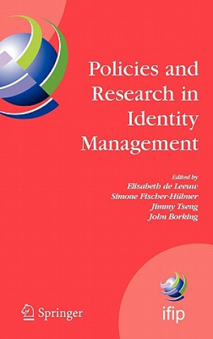 Knjiga Policies and Research in Identity Management Elisabeth De Leeuw