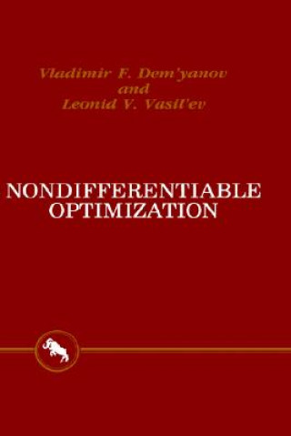 Carte Nondifferentiable Optimization V. F. Dem'yanov