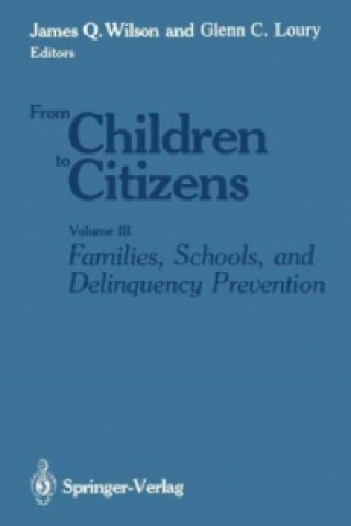 Könyv Families, Schools, and Delinquency Prevention Glenn C. Loury