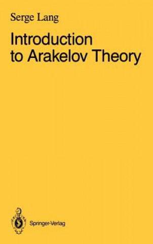 Carte Introduction to Arakelov Theory Serge Lang