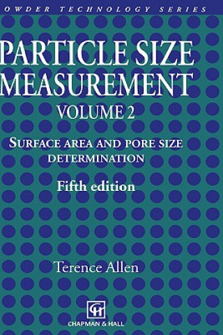 Książka Particle Size Measurement Terence Allen