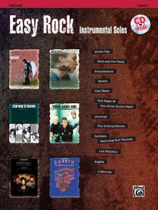 Materiale tipărite Easy Rock Instrumental Solos, Clarinet, w. Audio-CD Bill Galliford