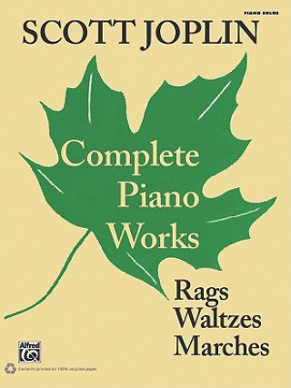 Kniha Complete Piano Works Scott Joplin