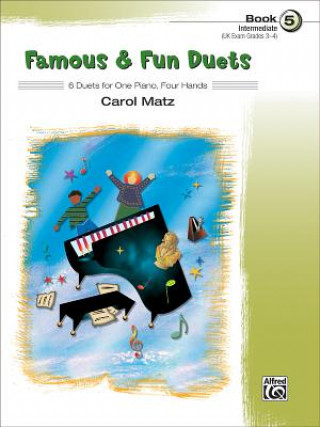 Book Famous & Fun Duets Carol Matz