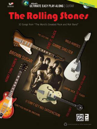 Kniha Ultimate Easy Guitar Play-Along: The Rolling Stones, m. 1 DVD + 1 MP3-CD olling Stones