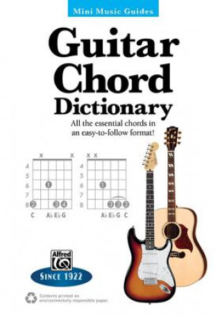 Kniha Guitar Chord Dictionary Alfred Publishing