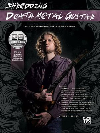 Книга Shredding Death Metal Guitar Jared Meeker