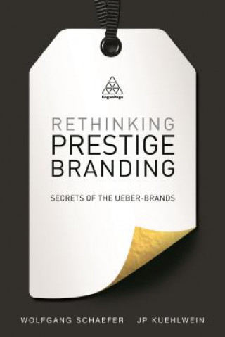 Kniha Rethinking Prestige Branding Wolfgang Schaefer