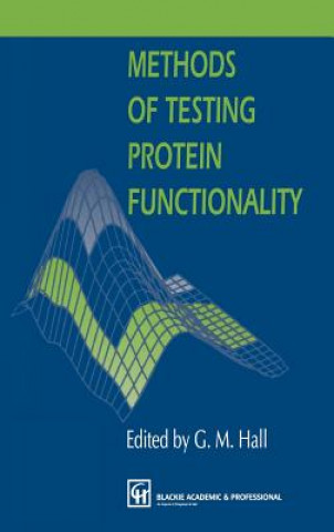 Książka Methods of Testing Protein Functionality George M. Hall