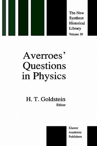 Buch Averroes' Questions in Physics H. Goldstein