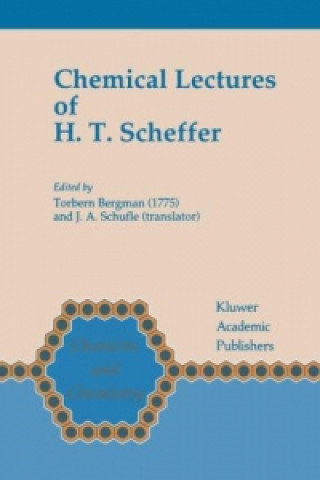 Carte Chemical Lectures of H.T. Scheffer Torbern Bergman