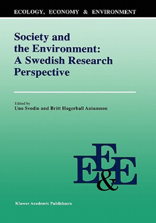 Kniha Society And The Environment: A Swedish Research Perspective Britt Hägerhäll Aniansson