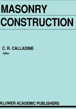 Carte Masonry Construction C. R. Calladine