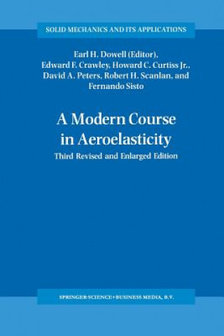Kniha Modern Course in Aeroelasticity Edward F. Crawley