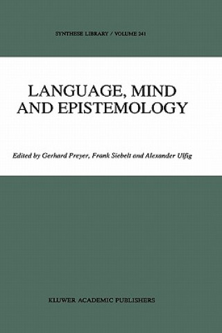 Kniha Language, Mind and Epistemology G. Preyer