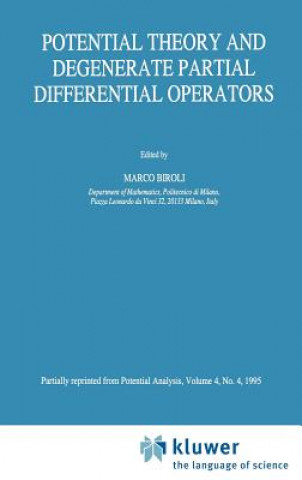 Βιβλίο Potential Theory and Degenerate Partial Differential Operators Marco Biroli