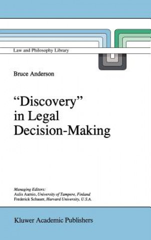 Könyv `Discovery' in Legal Decision-Making B. Anderson