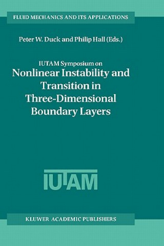 Kniha IUTAM Symposium on Nonlinear Instability and Transition in Three-Dimensional Boundary Layers Peter W. Duck