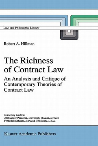 Carte Richness of Contract Law R. A. Hillman