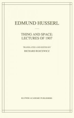 Carte Thing and Space Edmund Husserl