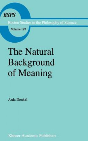 Kniha Natural Background of Meaning A. Denkel