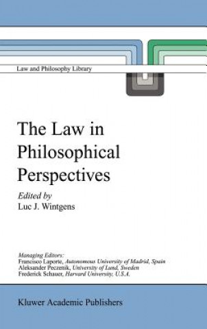 Książka Law in Philosophical Perspectives Luc J. Wintgens