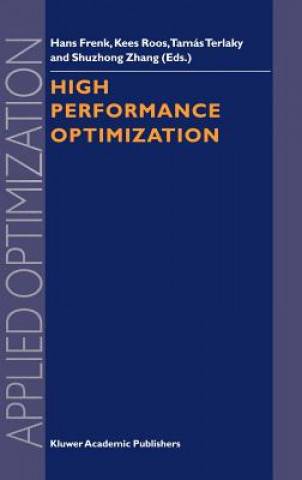 Knjiga High Performance Optimization Hans Frenk