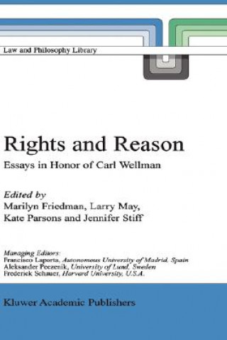 Książka Rights and Reason Marilyn Friedman