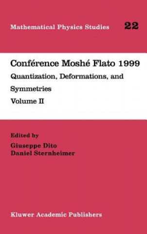 Książka Conference Moshe Flato 1999 Giuseppe Dito