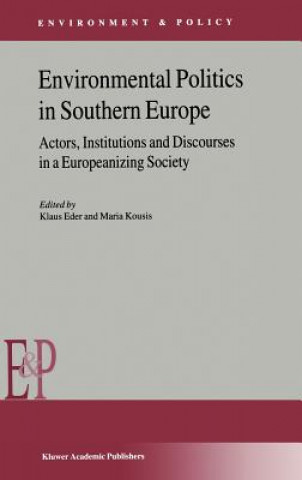 Buch Environmental Politics in Southern Europe K. Eder