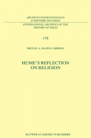 Kniha Hume's Reflection on Religion Miguel A. Badía Cabrera