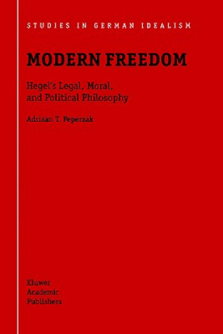 Kniha Modern Freedom Adriaan Th. Peperzak