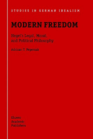 Książka Modern Freedom Adriaan Th. Peperzak