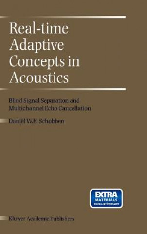 Kniha Real-Time Adaptive Concepts in Acoustics D. E. Schobben