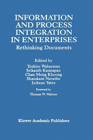 Kniha Information and Process Integration in Enterprises Chan Meng Khoong