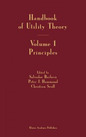 Buch Handbook of Utility Theory Salvador Barbera