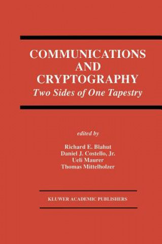 Książka Communications and Cryptography Richard E. Blahut