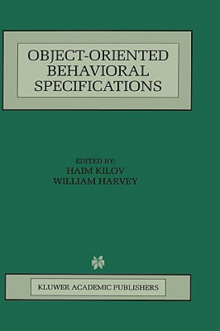 Carte Object-Oriented Behavioral Specifications Haim Kilov