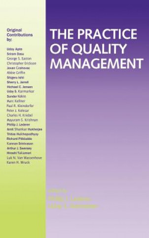 Kniha Practice of Quality Management Uday S. Karmarkar