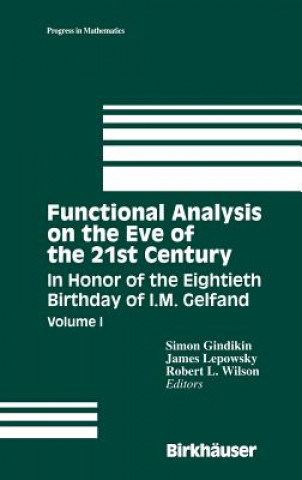 Kniha Functional Analysis on the Eve of the 21st Century. Vol.1 Simon Gindikin