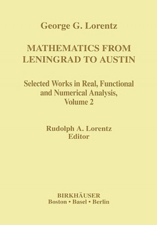 Książka Mathematics from Leningrad to Austin, Volume 2 Rudolph A. Lorentz