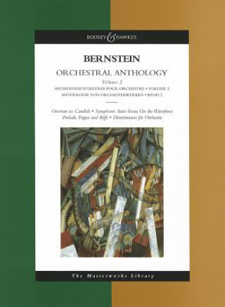 Carte Anthologie von Orchesterwerken, Studienpartitur. Vol.2 Leonard Bernstein