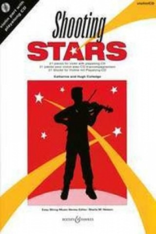 Nyomtatványok Shooting Stars, Violine, m. Audio-CD Katherine Colledge