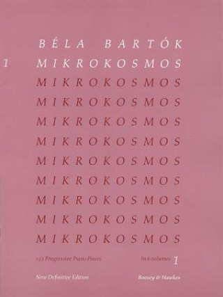 Kniha Mikrokosmos Bela Bartok