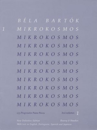 Book Mikrokosmos Bela Bartok